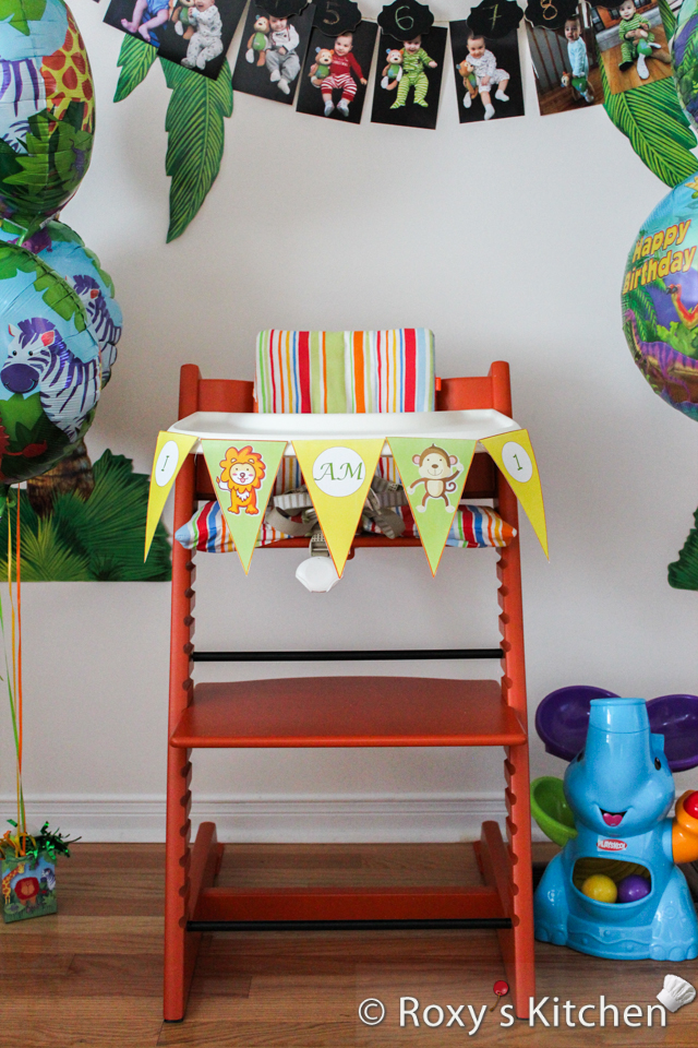 Safari Jungle Themed First Birthday Party Part Iii Diy