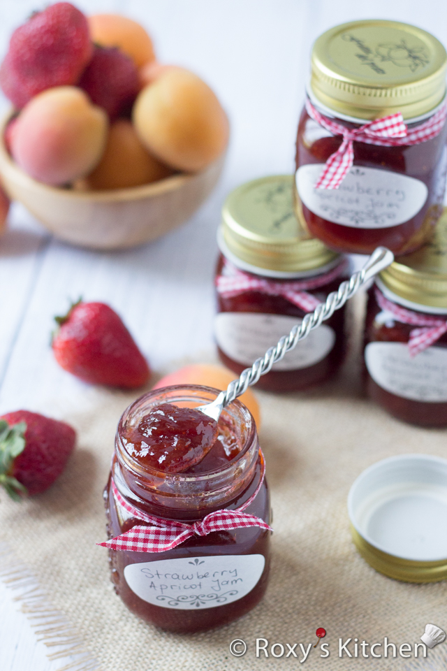 strawberry apricot jam